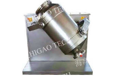 three dimensional powder mixer