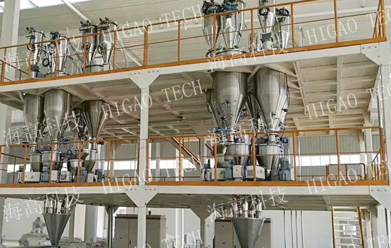 pneumatic vacuum conveying system