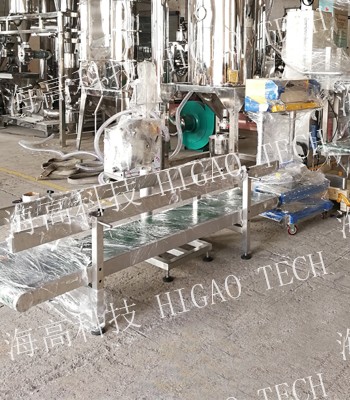 belt conveyor for bulk materials