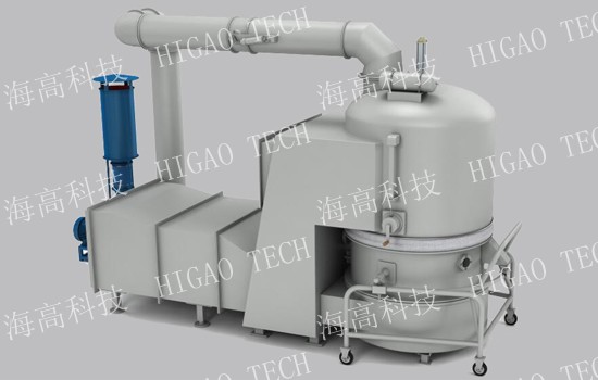 high efficiency fluidizing dryer