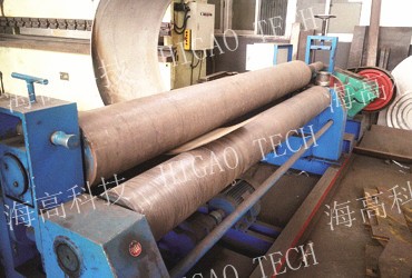 three-roller plate reeling machine of Higao Tech