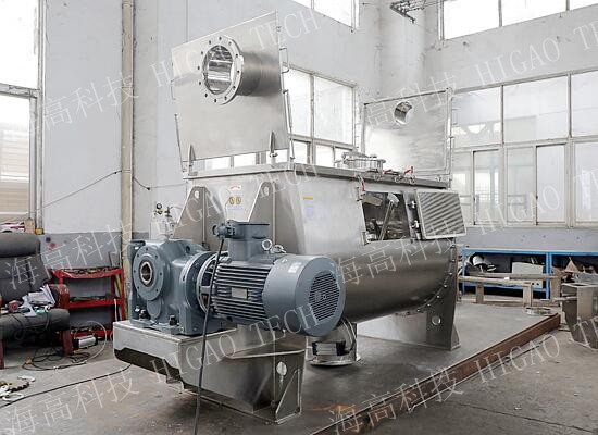 1000L Horizontal Single Shaft Paddle Mixer