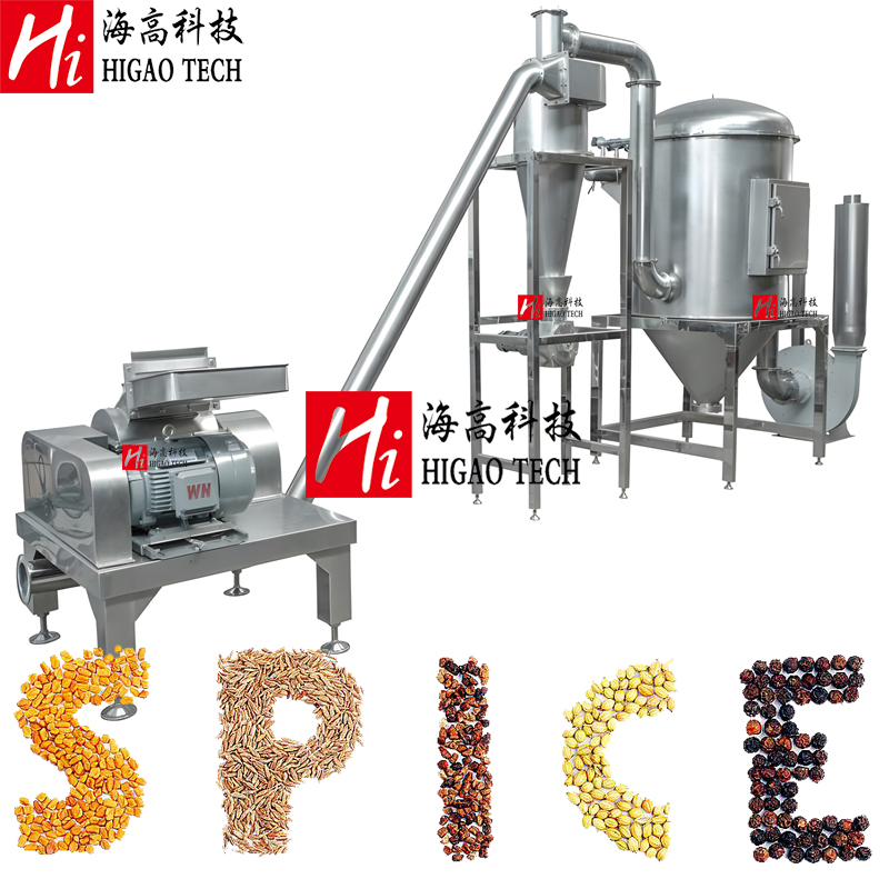 hammer mill pulverizer for spices and herbs