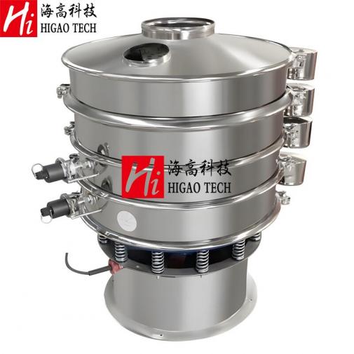 ultrasonic vibration sieving machine for separating powder and pellets