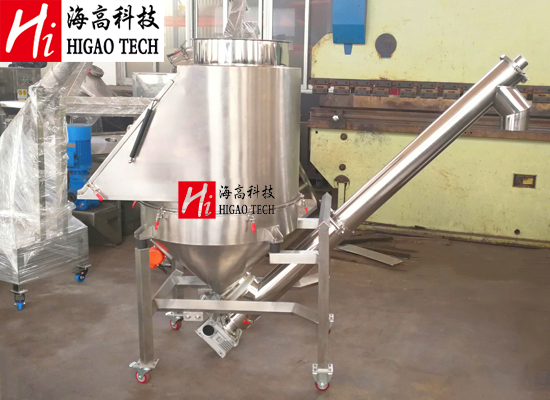 Stainless Steel Screw Conveyor with Dust Free Feeding Station
